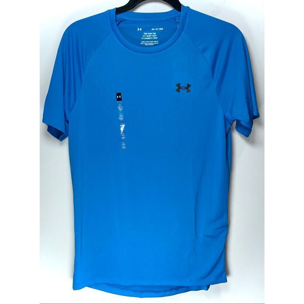 Under armour blue tee shirt size XS